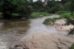 Rio das Almas e a Matriz do Rosário em Pirenópolis<br />Foto Luís Magnani 