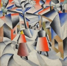 Kazimir Malevich
Morning in the Village after Snowstorm (Utro posle v'iugi v derevne), 1912. Oil on canvas, 80 x 80 cm
Solomon R. Guggenheim Museum, New York 
