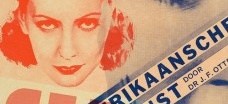Piet Zwart. Cover for J.F. Otten, Amerikaansche filmkunst (American Film Art), Vol. 7 of Film: die serie monografieën over filmkunst (Film: A Series of Monographs on the Art of Film), ed. C. J. Graadt (detail), 1931. Frederick W. Renshaw Fund. <br />© 2011 Artists Rights Society (ARS), New York / c/o Pictoright Amsterdam. 