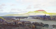Nerea Calvillo, architect, in collaboration with C+ arquitectos and In the Air. In the Air. Toxic topography of Budapest, Hungary, 2008. Production support from LABoral.