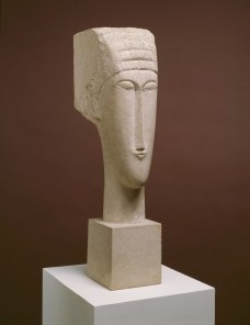 Amedeo Modigliani
Head (Tête), 1911–13
Limestone, 71.8 x 18.4 x 20.6 cm
Solomon R. Guggenheim Museum, New York 