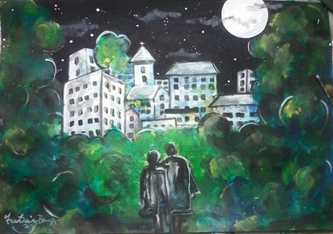Céu e igreja