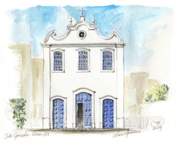 Church São Gonçalo, Vitoria, 18th century