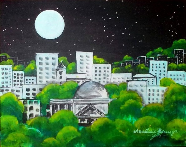 Céu e bosque