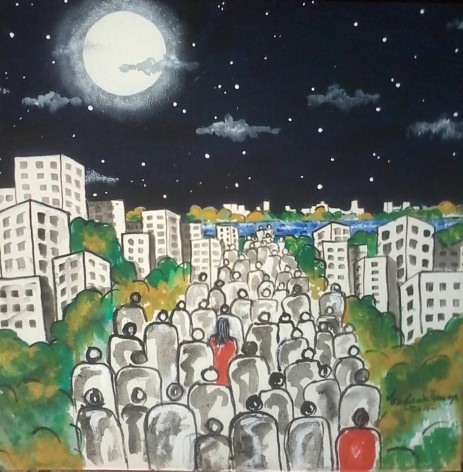 Céu e gente