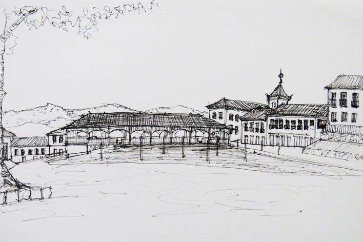 Praça do Mercado Velho, Diamantina MG