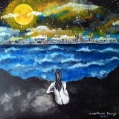 Céu e rochas