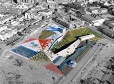 Library and Reading Park, Architects: Martin Lejarraga, Cartagena Spain<br />Photo David Frutos 