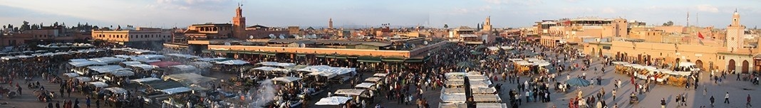 Praça Jamaa el-Fna, Marrocos. Foto Victor Mori