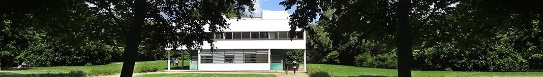 Villa Savoye, Poissy, 1928, arquiteto Le Corbusier. Foto Victor Hugo Mori