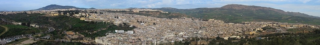 Vista panorâmica de Fes, Marrocos. Foto Victor Hugo Mori