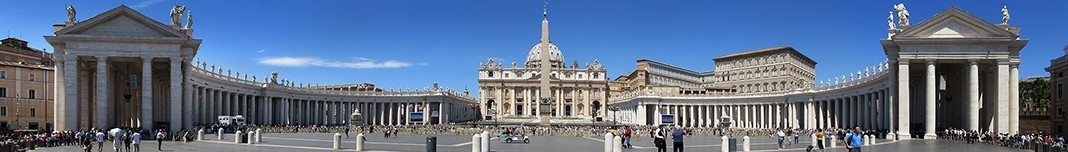 Praça e Basílica de San Pietro, Vaticano. Foto Victor Hugo Mori