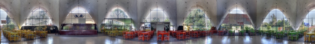 Los Manantiales, arquiteto Felix Candela. Foto Ricardo Medrano