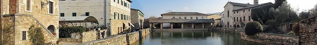 Bagno Vignoni, Toscana, Itália. Foto Victor Hugo Mori