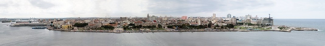 Habana Vieja, do Porto até a Fortaleza de San Salvador de La Punta. Foto Victor Hugo Mori