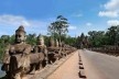 Angkor Thom, Portão Sul, Camboja<br />Foto Victor Hugo Mori 