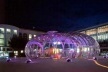 The Bubble. Vista exterior do pavilhão. Arquiteto Bernhard Franken