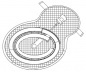 The Bubble. Planta. Arquiteto Bernhard Franken