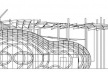 The Bubble. Elevação. Arquiteto Bernhard Franken