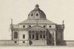 Palladio, Villa Rotonda, 1565-1569. Dibujo que ilustra la edición de Ortiz y Sanz, libro II, 1797<br />Divulgación  [Arquitectura. Ritos y ritmos, Joaquín Arnau Amo]