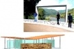 Janelas na paisagem e camping<br />Imagem do autor do projeto 