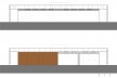 Requalificação urbana e ambiental da orla de Ilha Comprida, Edifício Escola de Surf, elevações frontal e posterior, 2019. Arquitetos Marcos Boldarini e Lucas Nobre<br />Imagem divulgação 