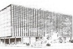 Fig. 11. Projeto da equipe brasileira para o MES, antes da visita de Le Corbusier [CAVALCANTI, Lauro. Moderno e brasileiro. Rio de Janeiro: Jorge Zahar, 2006]
