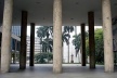 Fig. 13. Edifício do MES com a escultura de Bruno Giorgi ao fundo<br />Foto do autor 