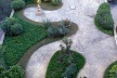 Fig. 14. Edifício do MES, terraço com a escultura de Adriana Janacópulus sobre os jardins de Burle Marx<br />Foto do autor 