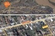 O terreno na cidade de Porto Alegre: localizado no Bairro Aparício Borges distante 8 km do centro da cidade<br />Imagem dos autores do projeto 