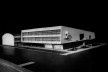 Conjunto Sesc-Senac, maquete, escultura de Zaida Saldanha, Santos. Arquiteto Oswaldo Corrêa Gonçalves<br />Foto divulgação 