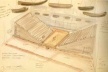 Teatro SESC da Pompéia. Croquis de Lina Bo Bardi - estudo [FERRAZ, Marcelo Carvalho (coord). Lina Bo Bardi. São Paulo, Instituto Lina Bo e P. M. Bard]