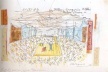 Teatro Gregório de Mattos. Croquis de Lina Bo Bardi - estudo para uma exposição. [FERRAZ, Marcelo Carvalho (coord). Lina Bo Bardi. São Paulo, Instituto Lina Bo e P. M. Bard]