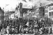 A Rua Direita (1835)<br />Litografia J. M. Rugendas 