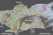 Green Corridors proposal connecting Tijuca, Pedra Branca and Gericinó massifs. City Zones: (1) Central; (2) South; (3) North; (4) Jacarepaguá watershed – Olympic Green Corridor; (5) Guaratiba watershed; (6) West. Most of the UNESCO Cultural Heritage Lands<br />Imagem adaptada de Mosaico Carioca – Corredores Verdes – SMAC-RJ  [divulgação]