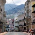 As altas montanhas são vistas em qualquer ponto da cidade<br />Fotos Abilio Guerra e Silvana Romano Santos 