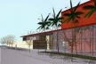 11. Centro de Artes Corpo, vista do acesso, Nova Lima, MG 2001 (39)<br />Edson Mahfuz e equipe  [Edson Mahfuz]