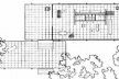 12. Casa Farnsworth, planta, Illinois, 1945-50<br />Mies van der Rohe  [CARTER, Peter. Op. cit.]