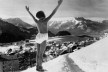 Fotomontagem dos serviços fotográficos das clínicas do Dr. Rollier, Leysin
