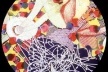 Frank Stella, Medalhão, concurso, Mosaico Mármore/Vidro