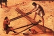 A construção de um palácio, detalhe, c. 1515-1520<br />Piero di Cosimo 