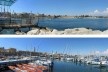 Acima, Akko, antigo porto. Abaixo, antigo porto helenístico, vista da marina, muralha e a cidadela fortificada otomana<br />Fotos Victor Hugo Mori 