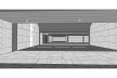 Museu de Arte Kimbell, vista interna, Fort Worth, Texas, EUA, 1972. Arquiteto Louis I. Kahn<br />Modelo tridimensional Miguel Bernardi / Imagem Edson Mahfuz 