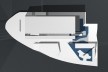 Cobertura e implantação<br />Imagem do autor do projeto 
