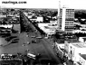 Avenida Brasil no início da década de 1960. Inicia-se a verticalização em Maringá [maringa.com (2006)]
