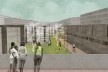 Extra muros, perspectiva vista da passarela. Tamar Firer, FAU UFRJ<br />Menção honrosa 