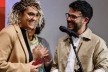 Gabriela de Matos e Paulo Tavares, Curadores da exposição Terra, participação brasileira na 18a Mostra Internazionale di Architettura da Biennale Architettura 2023<br />Foto divulgação  [Fundação Bienal de São Paulo]