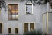 Detail of the side facade of the Villa<br />Foto Georges de Kinder  [Ma² - Metzger and Partners Architecture]