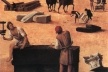 A construção de um palácio, detalhe, c. 1515-1520<br />Piero di Cosimo 