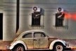 Fusca cor de burro quando foge, série fotográfica “Os fuscas ofuscam”<br />Foto Fernando Mascaro 